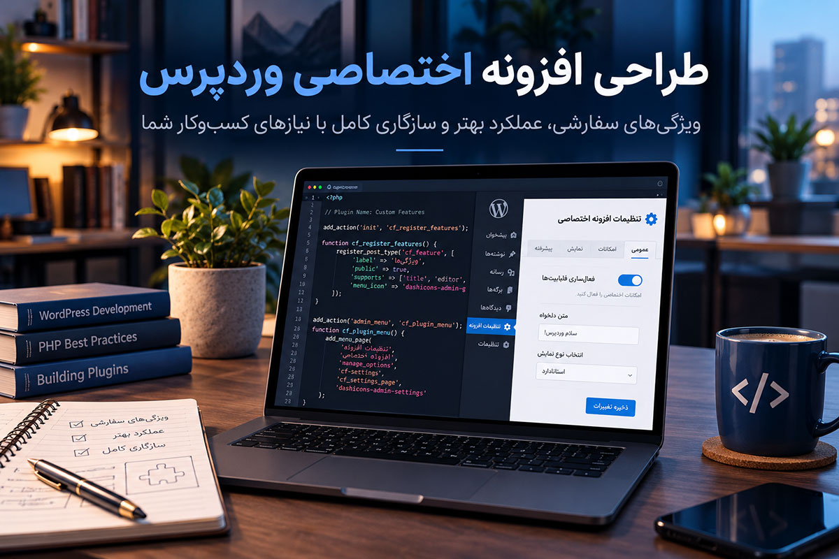 طراحی افزونه اختصاصی وردپرس